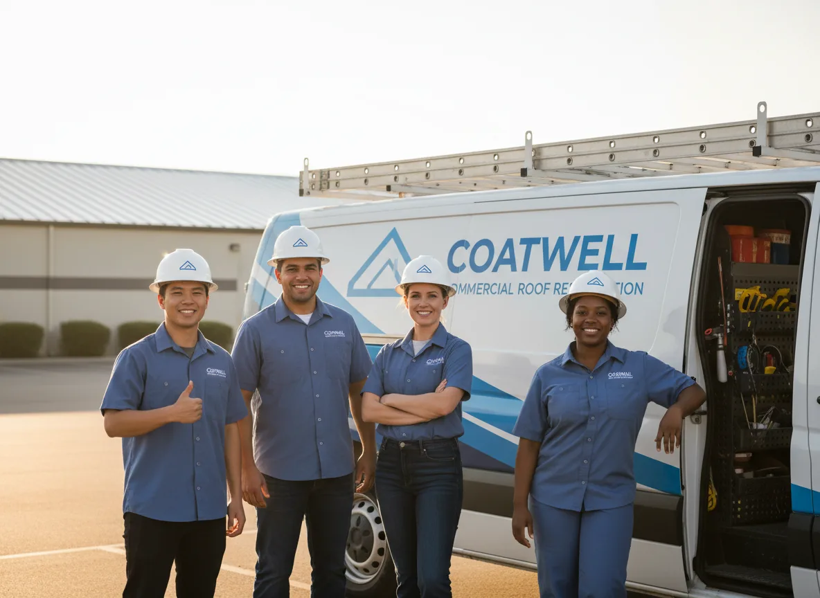 Commercial roof coating company in Ebony, VA